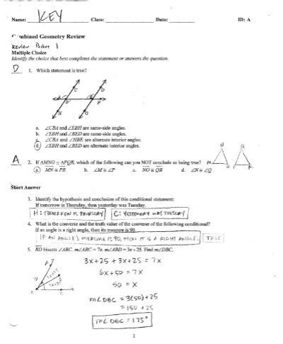 Until 2004 the. . Geometry review packet 1 gina wilson